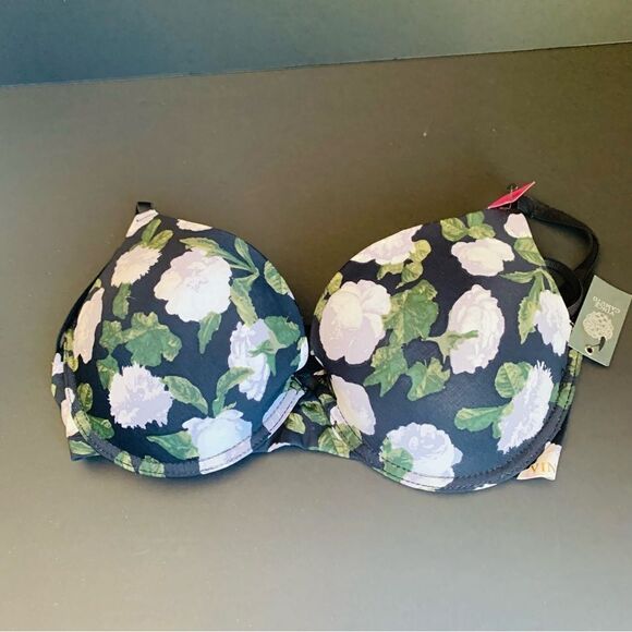 Vince Camuto Floral Padded Bra - Picture 1 of 4